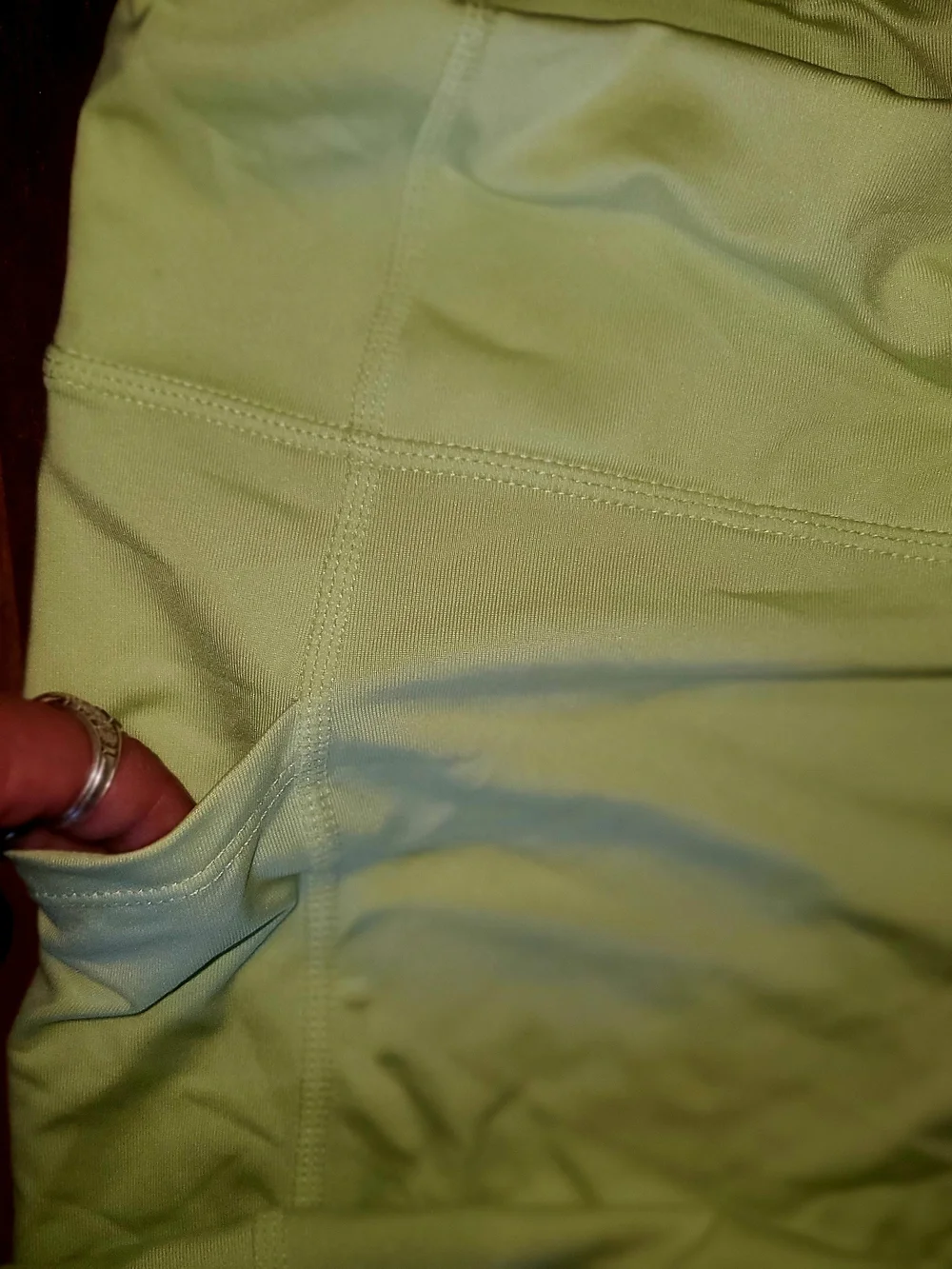 Womens Pro Player Light Green Workout Matching Set- Racer Back Top & Leggings